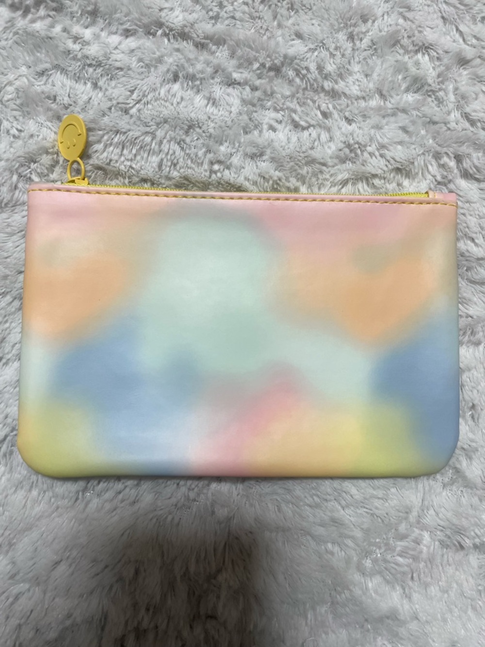 NWOT Ipsy Multicolored Pastel Tie-dye Makeup Bag